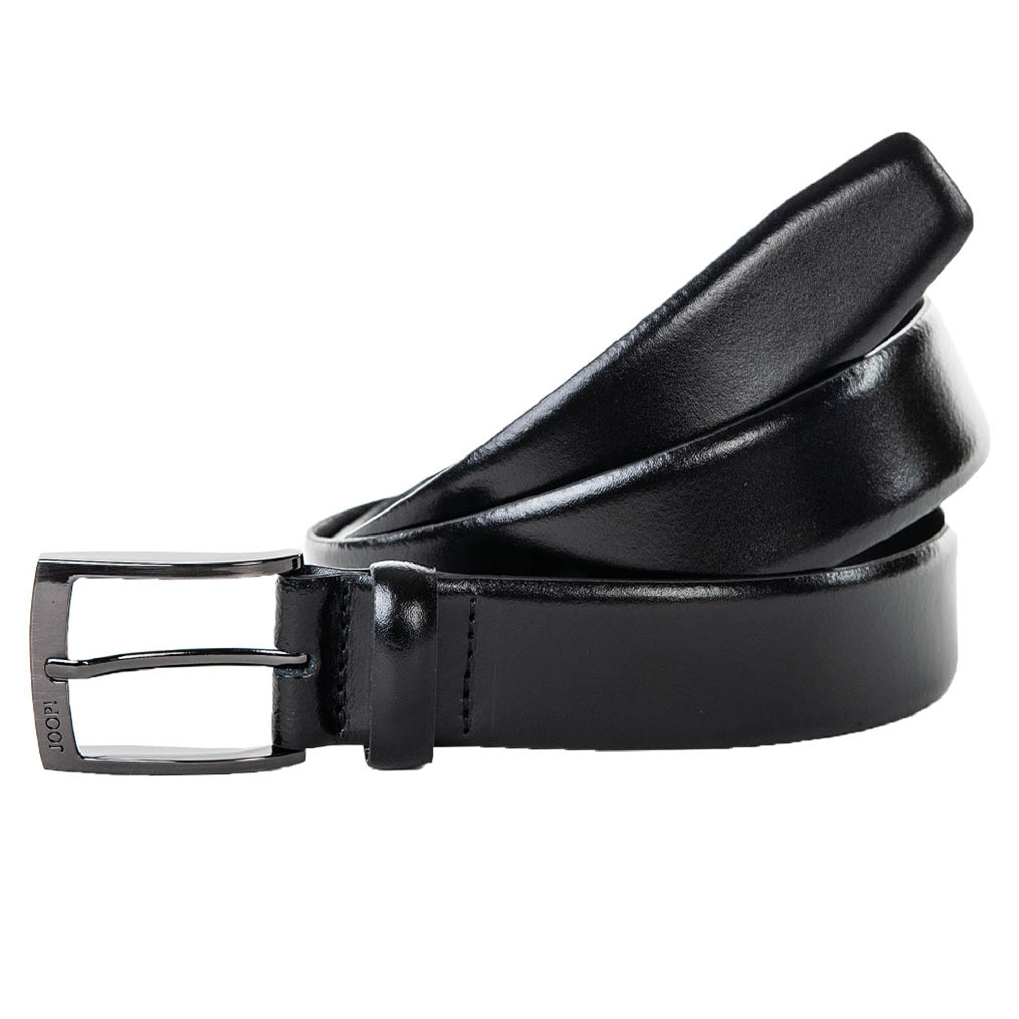 JOOP! Herren Gürtel - Coll. Belt 3,5 cm, Echtleder, Dornschließe, Logo