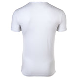 VERSACE Herren T-Shirt, 2er Pack - TOPEKA, Unterhemd, Rundhals, Stretch Cotton – 3/4