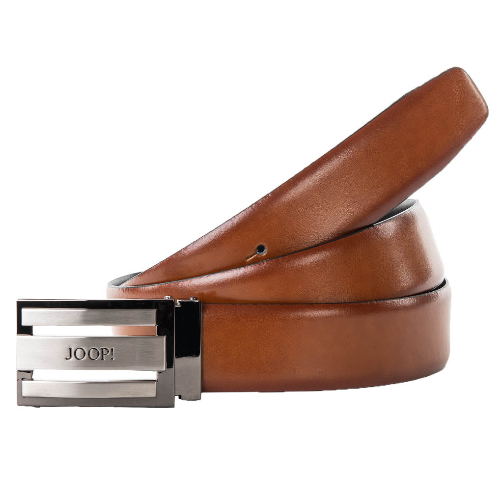 JOOP! Men Belts - Coll. Belt 3,5 cm, genuine Leather, coupling Closure, Logo