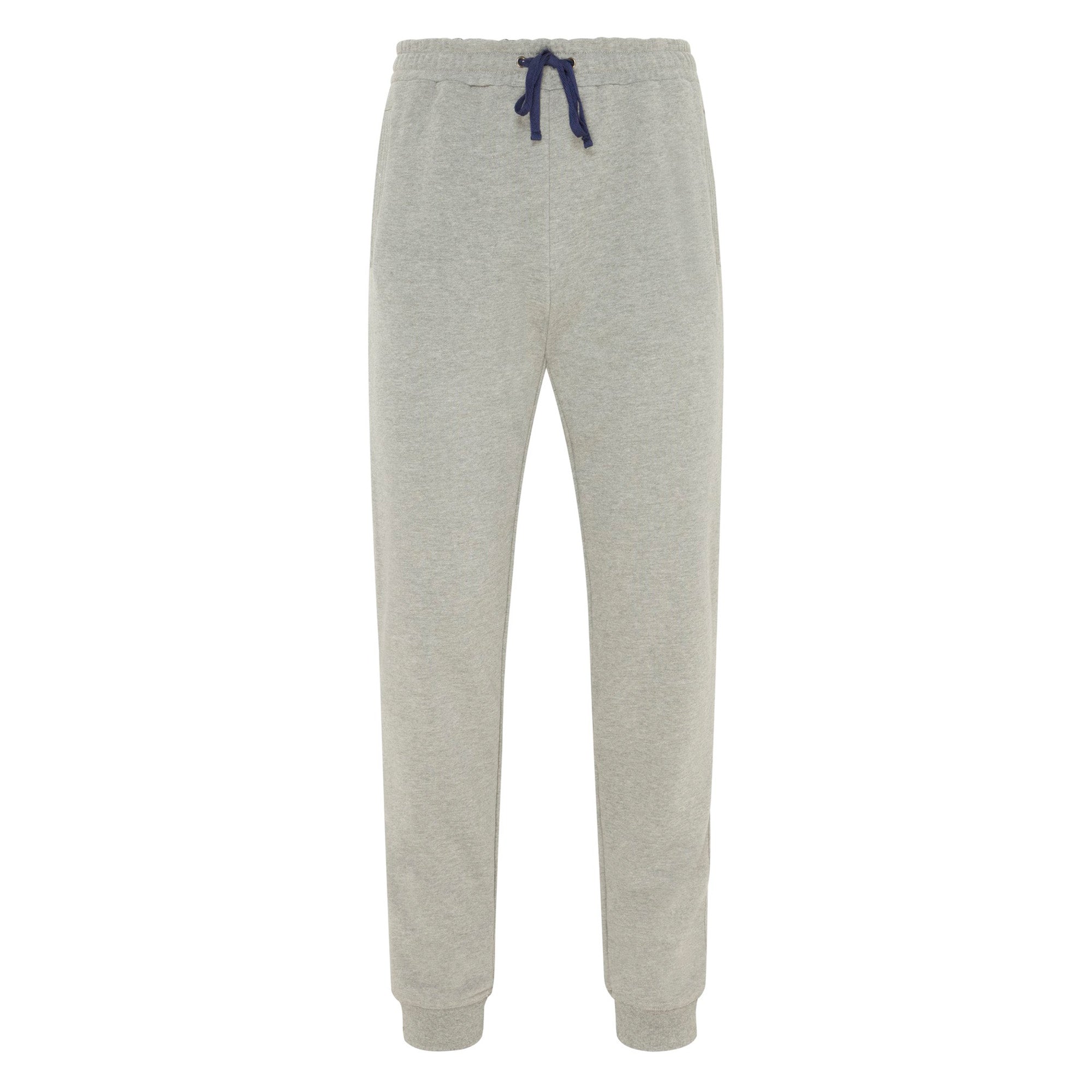hajo Herren Homewear Hose - Jogginghose, Klima-Komfort, Stretch Cotton-Mix, uni