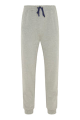 hajo men's homewear trousers - jogging trousers, Klima-Komfort, stretch cotton mix, plain