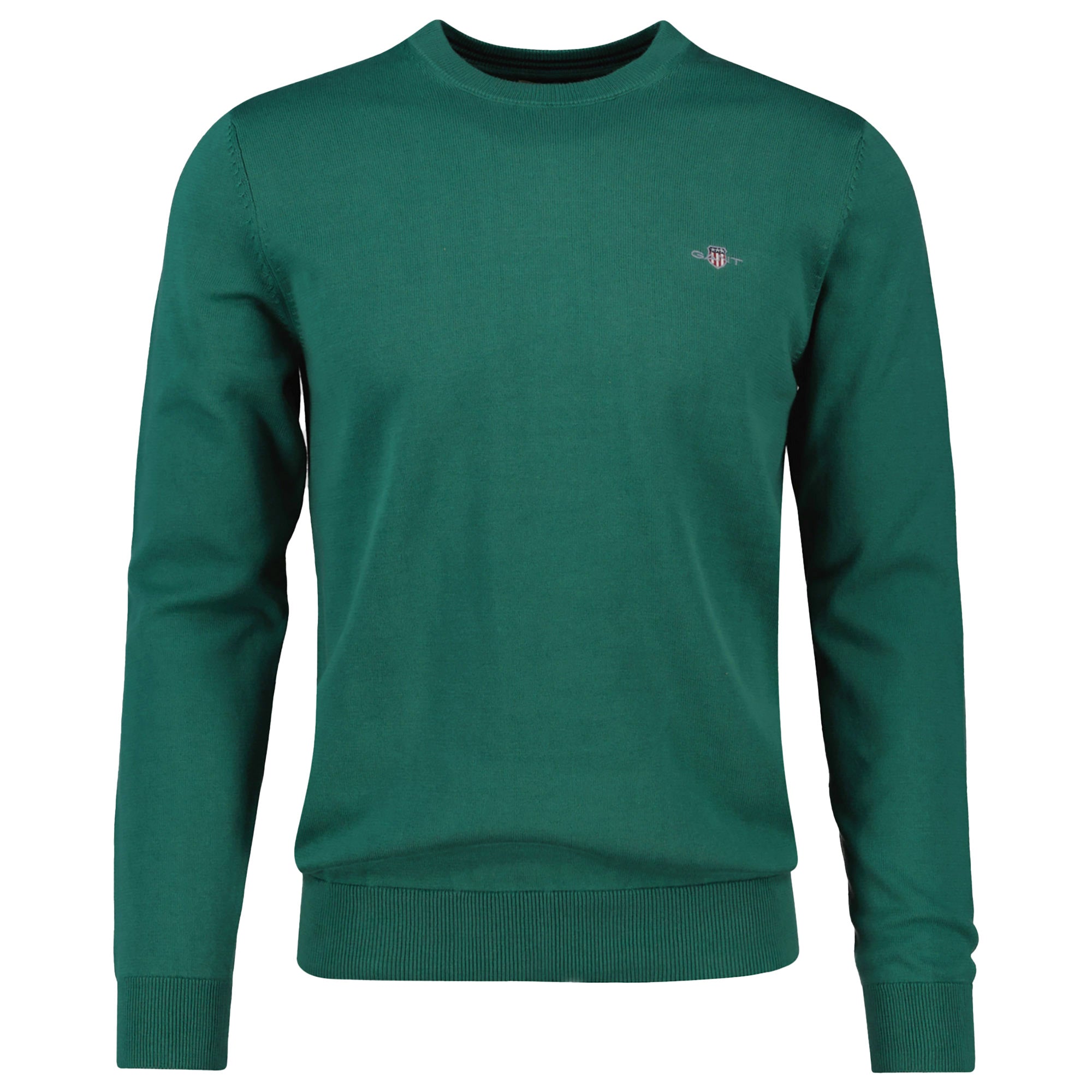GANT Herren Pullover - CLASSIC COTTON C-NECK, Strickpullover, Rundhals, Baumwolle