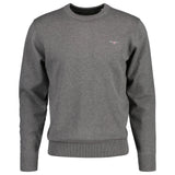 GANT Herren Pullover - CLASSIC COTTON C-NECK, Strickpullover, Rundhals, Baumwolle