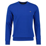 GANT Herren Pullover - CLASSIC COTTON C-NECK, Strickpullover, Rundhals, Baumwolle