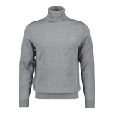 GANT Herren Pullover - CLASSIC COTTON ROLLERNECK, Strickpullover, Rollkragen, Baumwolle