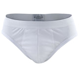 NOVILA Herren Sport-Slip - Natural Comfort, Feininterlock, Logo-Bund