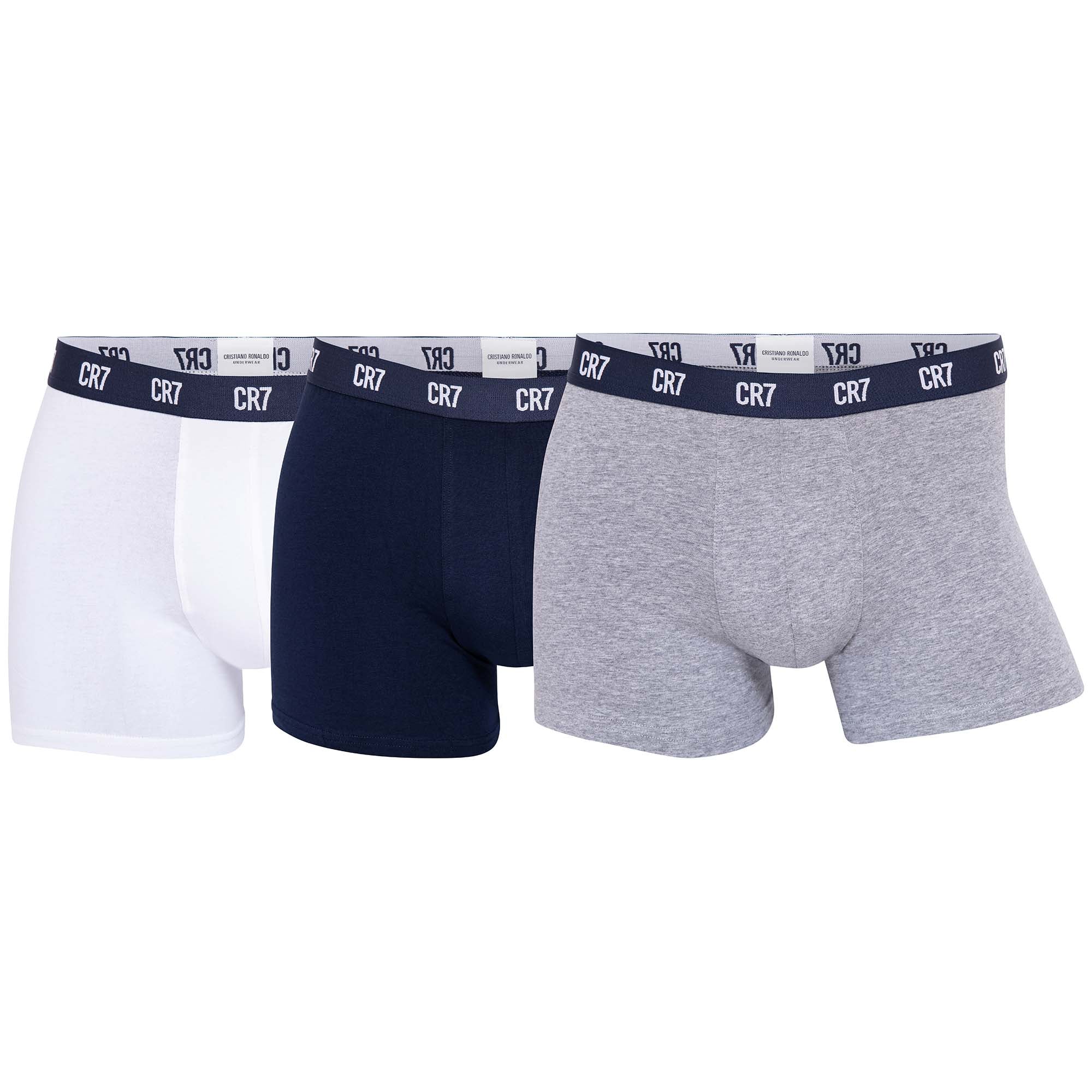 CR7 Men's boxer shorts, pack of 3 - trunks, stretch cotton