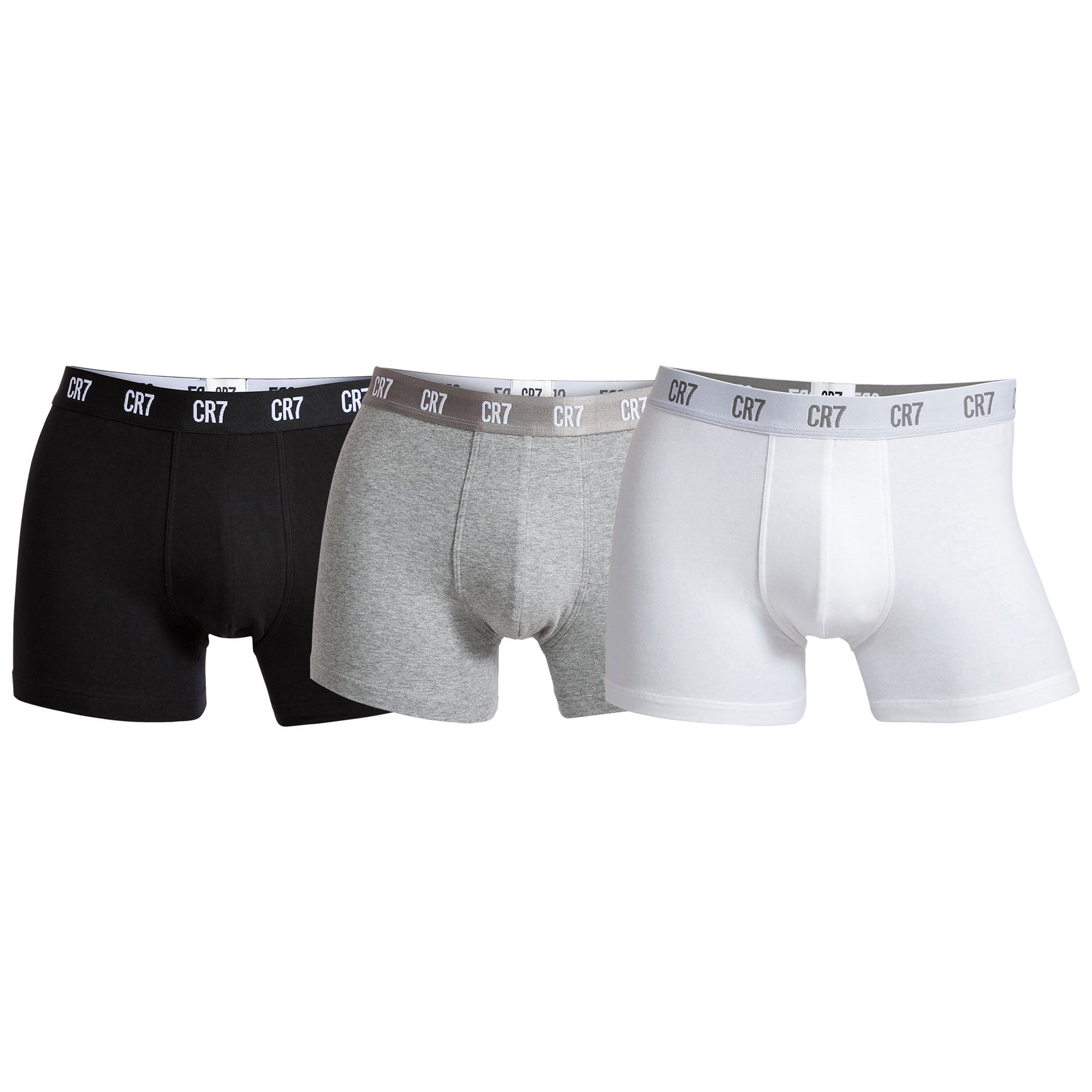 CR7 Men's boxer shorts, pack of 3 - trunks, stretch cotton