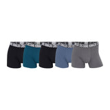 CR7 Herren Boxer Shorts, 5er Pack - Trunks, Organic Cotton Stretch