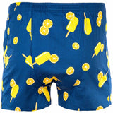 Happy Shorts Men's woven boxer shorts – American style, cotton, patterned – 2/3