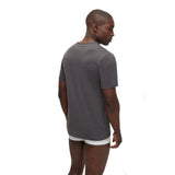 BOSS Men's T-shirt, 3-pack - RN 3P Classic, round neck, short sleeve, cotton, plain – 9/9