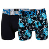 CR7 Jungen Boxershorts, 2er Pack - Trunks, Cotton Stretch, Logobund