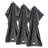 GANT guest towel, pack of 3 - Premium towel, towelling, organic cotton