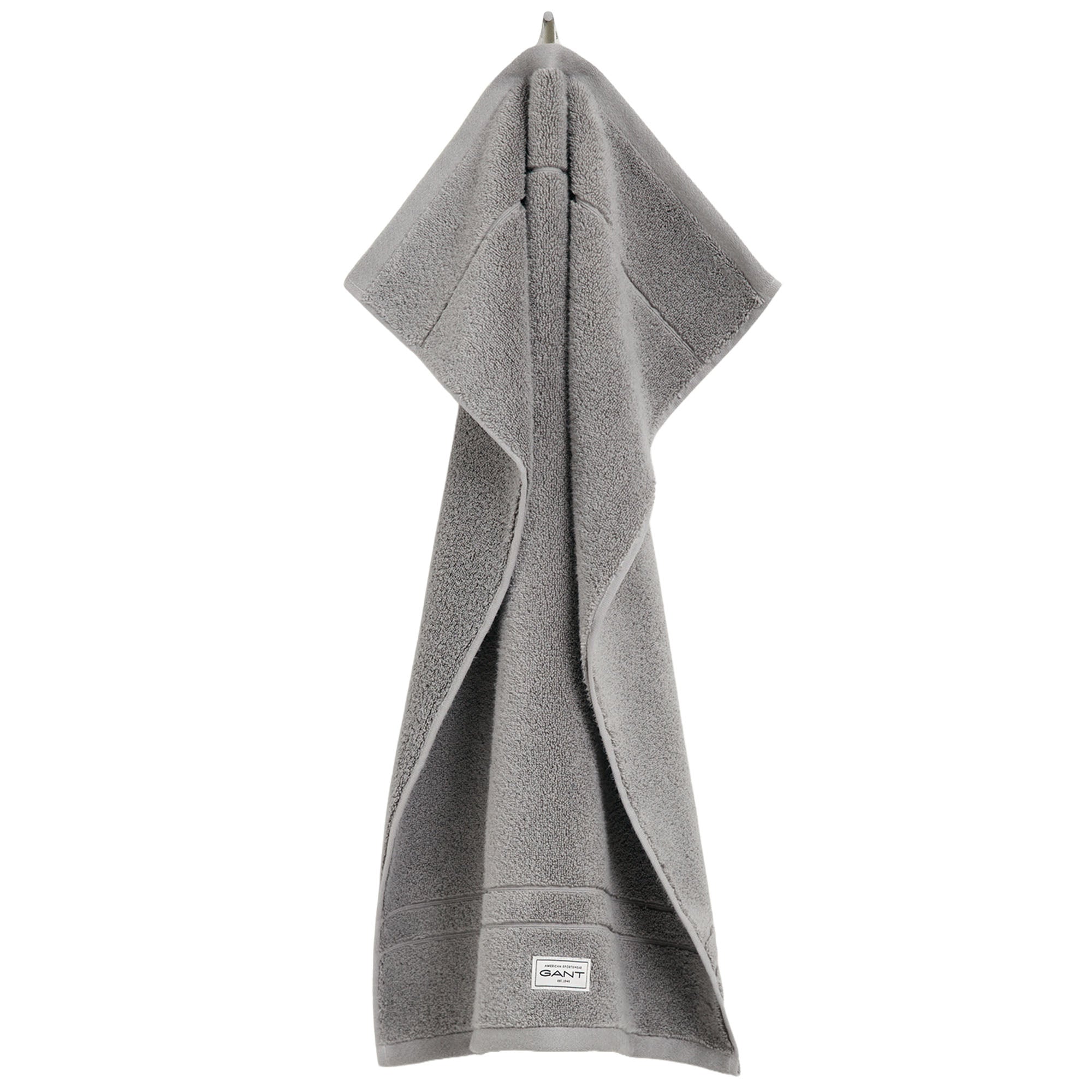 GANT Towel - Premium Towel, Terry, Cotton, Logo, Plain-Coloured