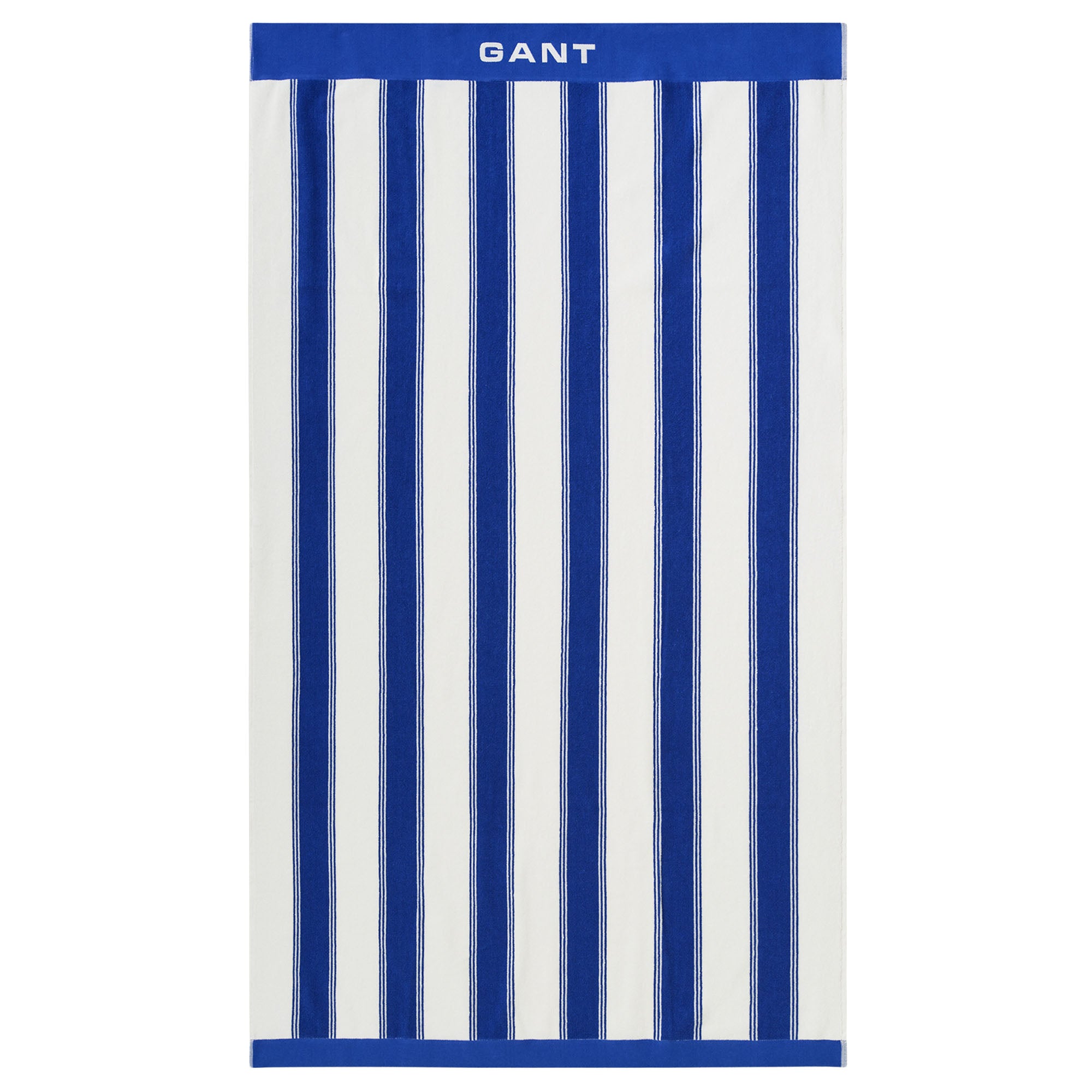 GANT Strandtuch - YACHT STRIPE BEACH TOWEL, Duschtuch, Bio-Baumwolle, Streifen