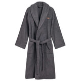 GANT Unisex Bathrobe - ARCHIVE SHIELD TERRY ROBE, shawl collar, terry cloth, organic cotton