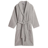 GANT Unisex Bathrobe - JACQUARD HERRINGBONE ROBE, shawl collar, herringbone pattern