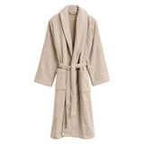 GANT Unisex Bathrobe - JACQUARD HERRINGBONE ROBE, shawl collar, herringbone pattern