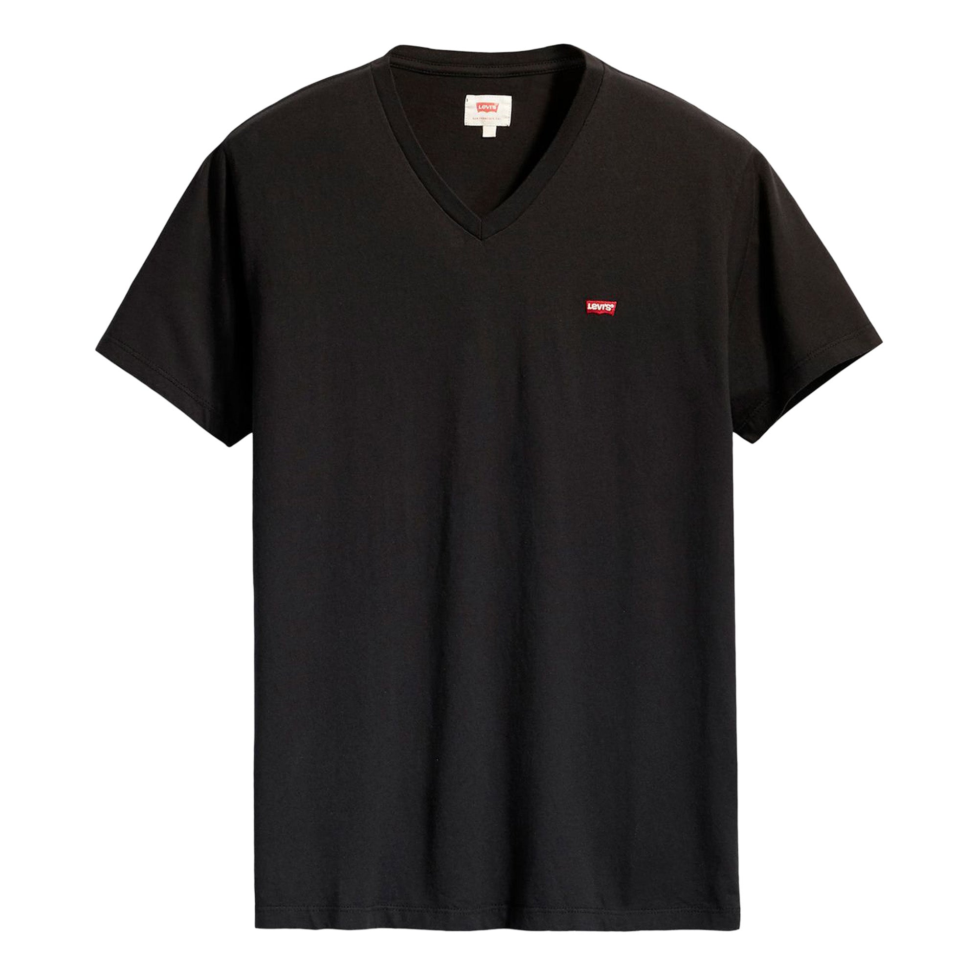 Levi's Herren T-Shirt - Original Housemark Tee, V-Ausschnitt, Baumwolle