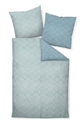 Janine Bed Linen 2 Pieces - Maco Satin, mercerized Cotton, Silk Finish, Diamonds