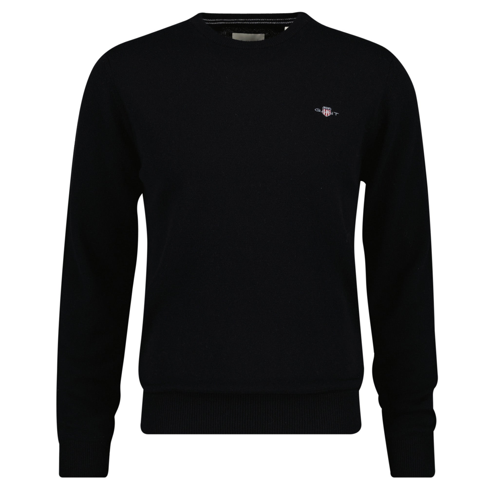 GANT Herren Strickpullover - SUPERFINE LAMBSWOOL C-NECK, Rundhals, Wolle
