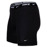 NIKE Herren Boxer Shorts, 3er Pack - Boxer Brief long, Cotton Stretch, Logobund – 3/4