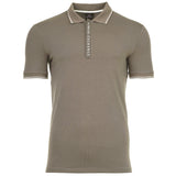 A|X ARMANI EXCHANGE Herren Poloshirt - Hidden Buttons, Cotton Stretch