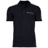 A|X ARMANI EXCHANGE men's polo shirt - T-shirt, logo, single-coloured, cotton