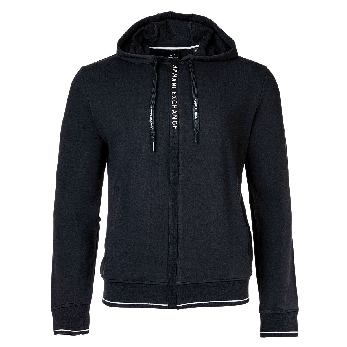 A|X ARMANI EXCHANGE Herren Jacke - Sweatshirtjacke, Baumwolle, Logo