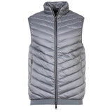 A|X ARMANI EXCHANGE Men's Down Vest - Quilted Vest, Zipper, sleeveless, solid color