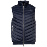 A|X ARMANI EXCHANGE Men's Down Vest - Quilted Vest, Zipper, sleeveless, solid color