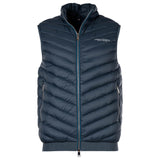 A|X ARMANI EXCHANGE Men's Down Vest - Quilted Vest, Zipper, sleeveless, solid color