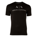 A|X ARMANI EXCHANGE Herren T-Shirt - Schriftzug, Rundhals, Cotton Stretch