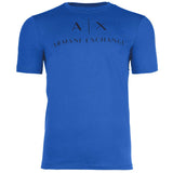 A|X ARMANI EXCHANGE Herren T-Shirt - Schriftzug, Rundhals, Cotton Stretch