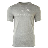 A|X ARMANI EXCHANGE Herren T-Shirt - Schriftzug, Rundhals, Cotton Stretch