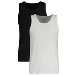 GANT Herren Unterhemd, 2er Pack - TANK TOP, Rundhals-Shirt, ärmellos, Stretch Cotton