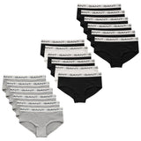 GANT girls' briefs, 6-pack - HIPSTER BRIEFS 6-PACK, hipster briefs, cotton stretch