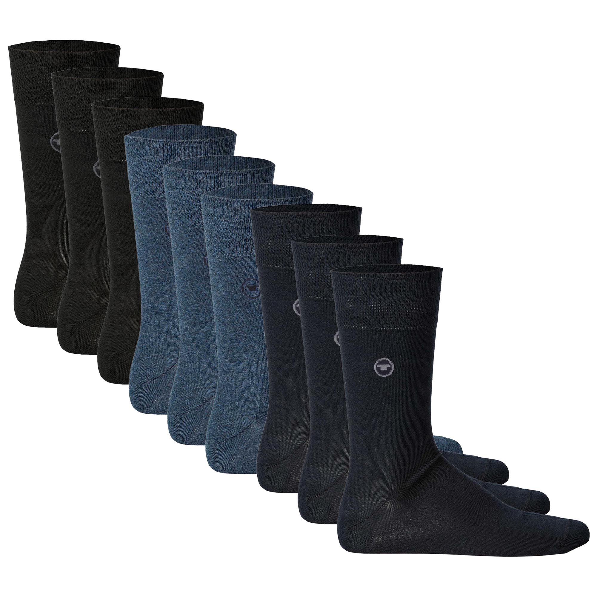 TOM TAILOR 9-Pack Men´s Socks - Basic, unicoloured