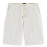 SCOTCH&SODA Short en lin pour hommes - Fave Cotton Linen, pantalon court, uni