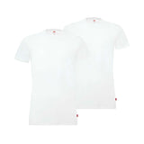 Levi's Herren T-Shirts, 2er Pack - Rundhals, Kurzarm, einfarbig