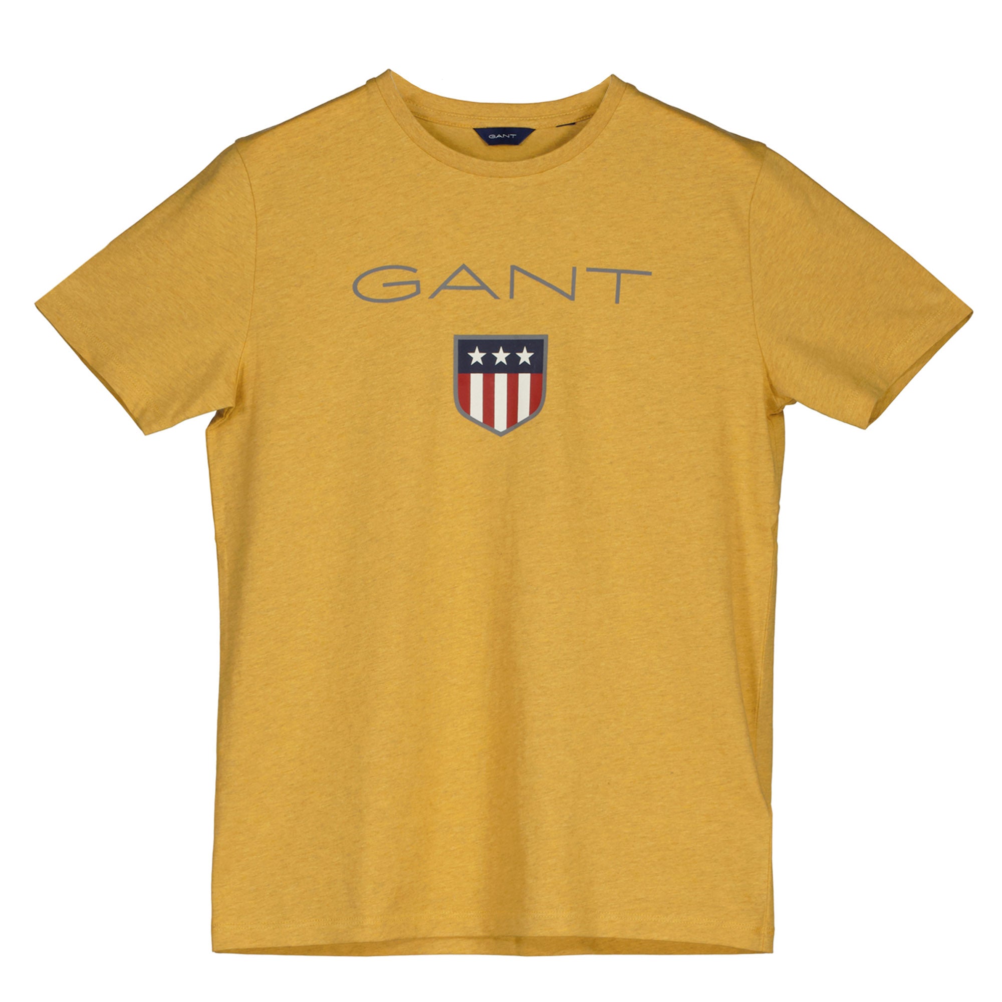 GANT Jungen T-Shirt - Teen Boys SHIELD Logo, Kurzarm, Rundhals, Baumwolle, uni