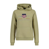 GANT Kinder Sweatshirt - ARCHIVE SHIELD HOODIE, Kapuzen-Pullover, Logo, uni