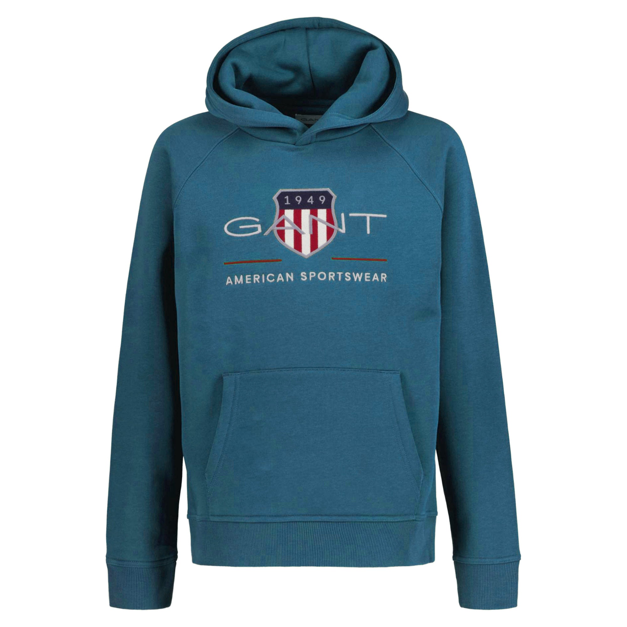 GANT Kinder Sweatshirt - ARCHIVE SHIELD HOODIE, Kapuzen-Pullover, Logo, uni