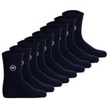 TOM TAILOR Unisex Kids Socks, 3-Pack - Socks, Cotton, Logo, solid color