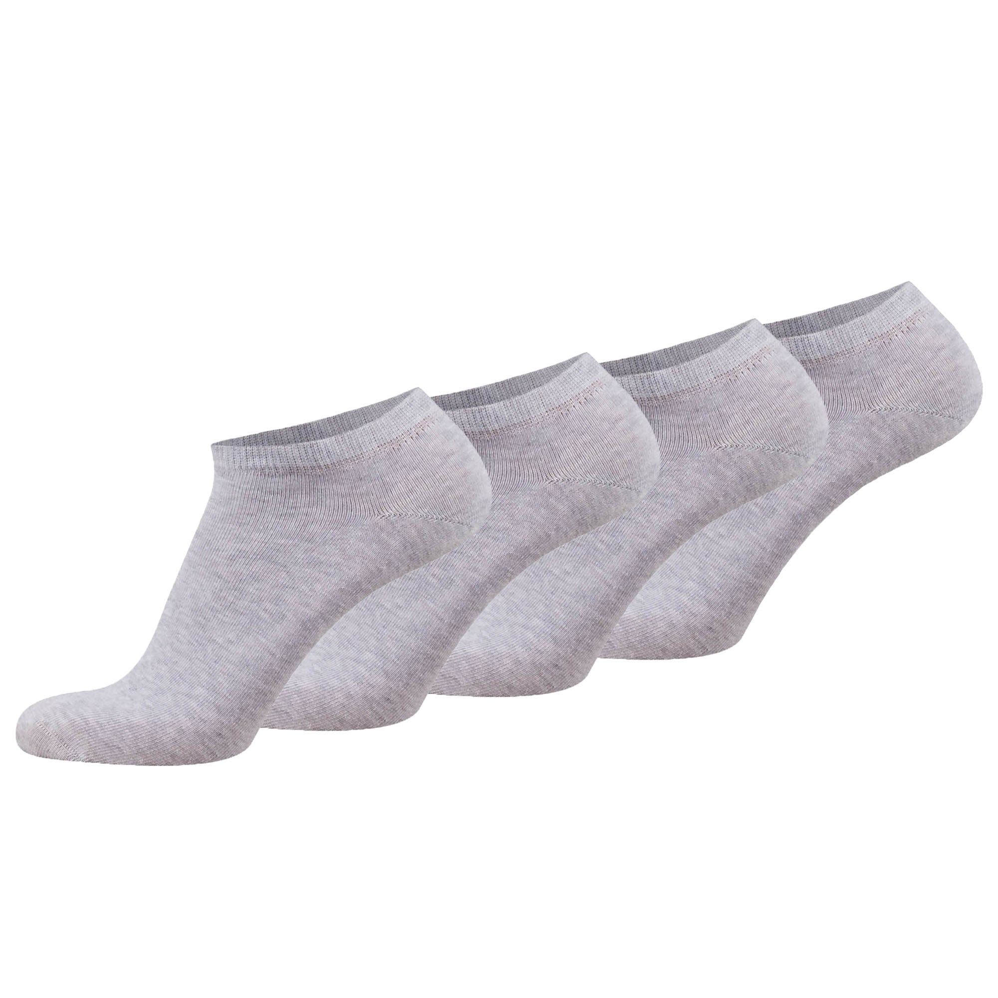 TOM TAILOR Unisex Socken, 4er Pack - Basic, Sneakersocken, einfarbig