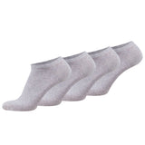 TOM TAILOR Unisex Socken, 4er Pack - Basic, Sneakersocken, einfarbig