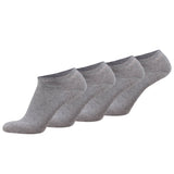 TOM TAILOR Unisex Socken, 4er Pack - Basic, Sneakersocken, einfarbig