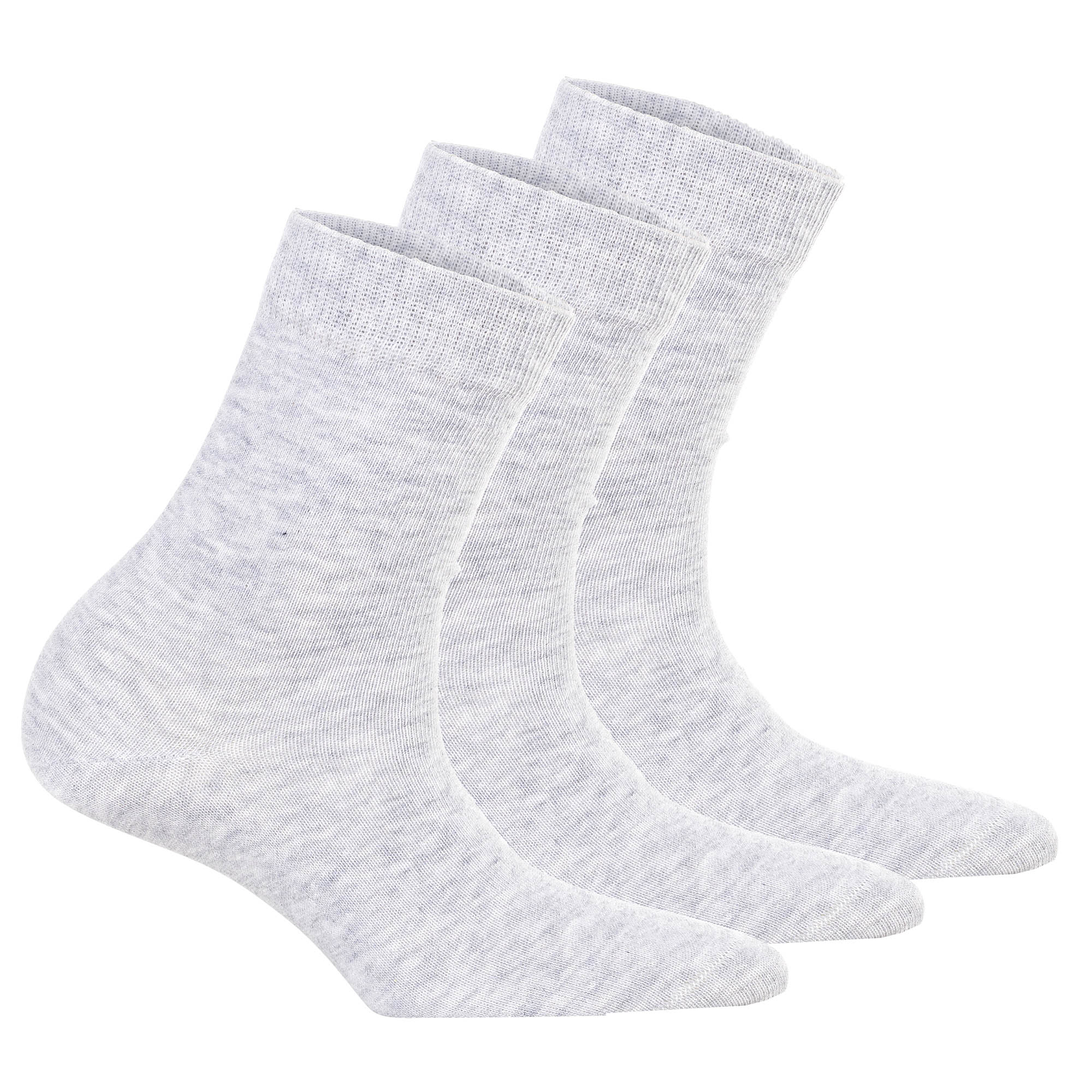 Tamaris Damen Socken, 3er Pack - Comfort Cotton Socks, Crew Socken, einfarbig