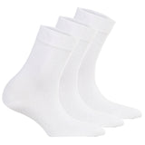 Tamaris women's socks, pack of 3 – Comfort Cotton Socks, crew socks, plain colour  