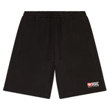 DIESEL Herren Sweatshorts - P-CROWN-DIV, Loungewear, kurze Hose, Jersey, Baumwolle